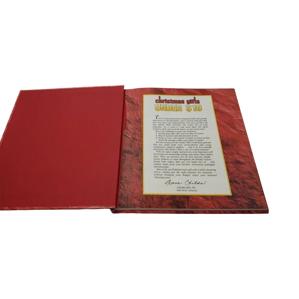 Christmas Gifts Under $10 Leisure Arts Clever Crafter Series Hardcover Book 1993